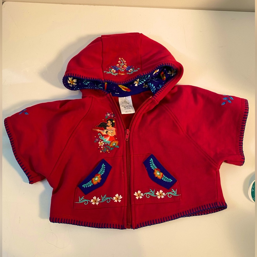 SALE Disney Elena of Avalor red toddler jacket